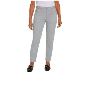 Banana Republic Light Gray Ankle Womens Jeans Sz 16 (C-01)